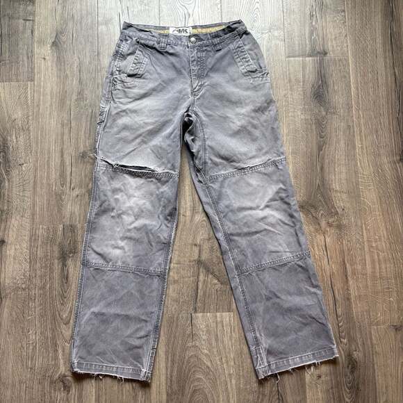 Mountain Khakis Other - MK Faded Thrashed Gray Double Knee Pants